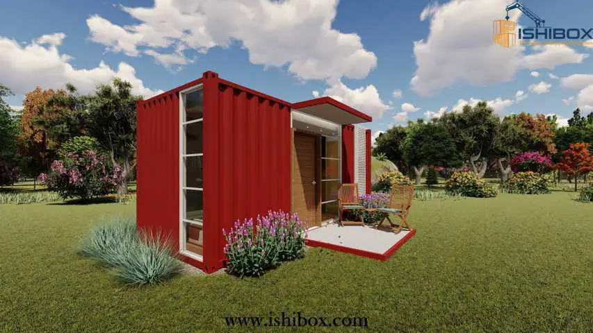 shipping container home in Kenya
