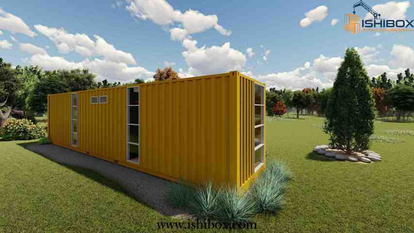 40 ft container for affordable housing in Kenya